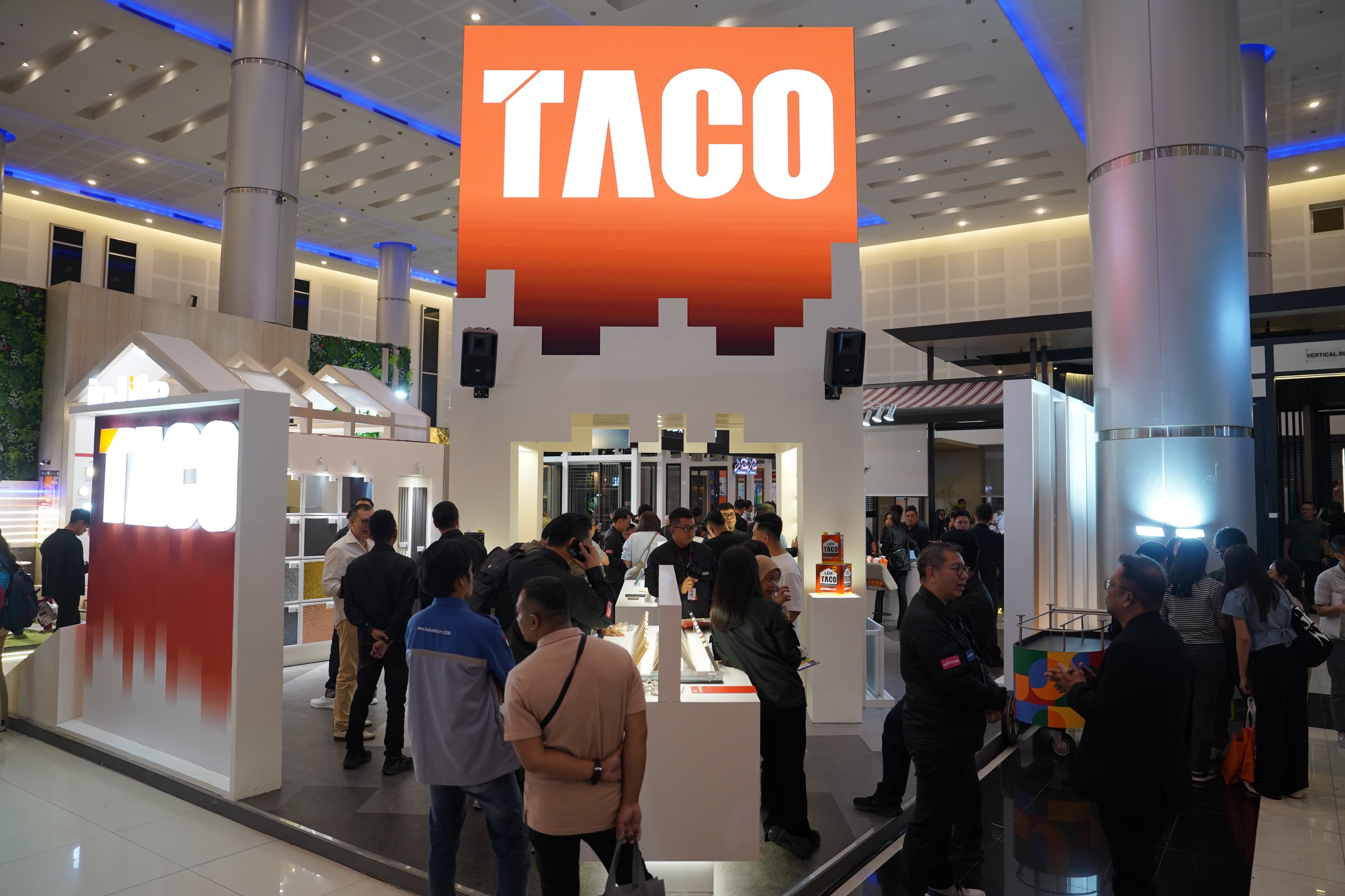 Peluncuran Inovasi Baru TACO Warnai IndoBuildTech Surabaya 2025